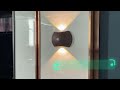 SWL005 Magnetic LED Wall Light No Drilling Rechargeable Motion Sensor Lamp for Bedroom Hotel