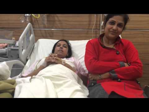 Pt  Neha Verma is sharing her feedback after the surgery by Dr Nikita Trehan in Sunrise Hospital