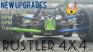 Traxxas Rustler 4x4 upgrades @ driving fun