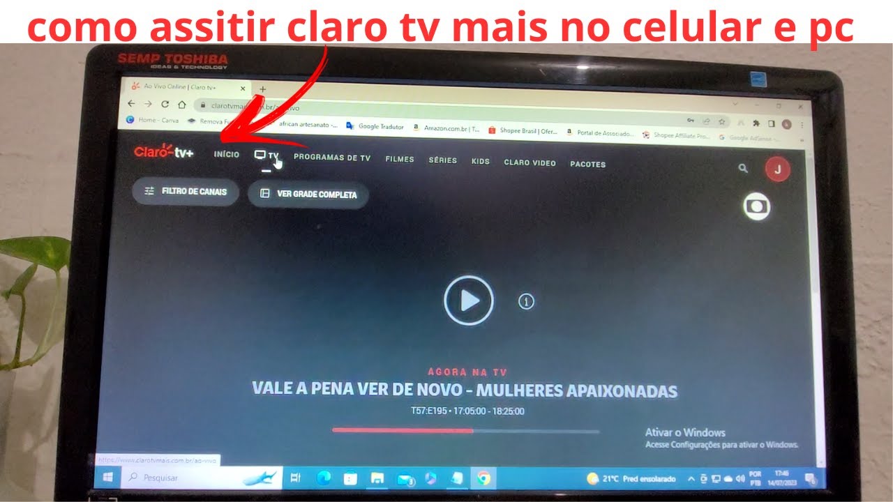 como assistir claro tv mais no celular e pc YouTube como assistir claro tv mais no celular e pc YouTube