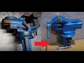 Restoration of old bench vise - customizing parts