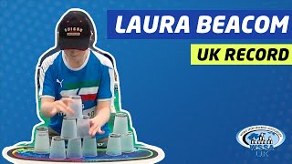 UK Sport Stacking Record | LAURA BEACOM | 3-6-3 | 2.250