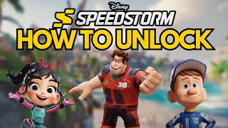 How To Unlock ALL The New Wreck-It-Ralph Racers In Disney Speedstorm