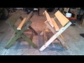South Carolina Wood Deer Skinning Rack - Table - Trough South Carolina Wood Deer Skinning Rack - Table - Trough