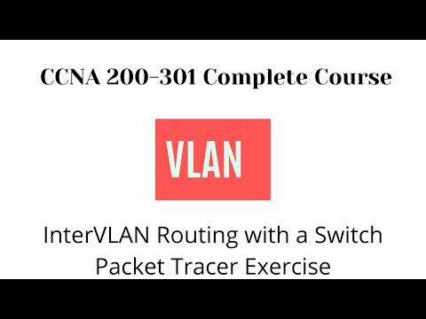 Inter-VLAN Routing on a Layer 3 (Multilayer) Switch using Packet Tracer