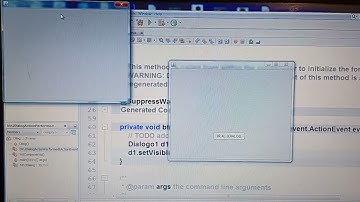 JDialog java netbeans