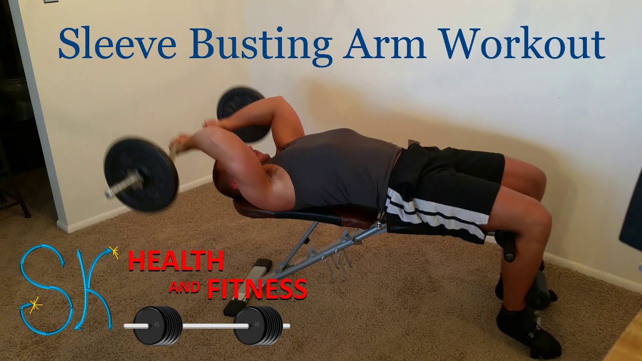 Sleeve Busting Arm Workout Routine YouTube