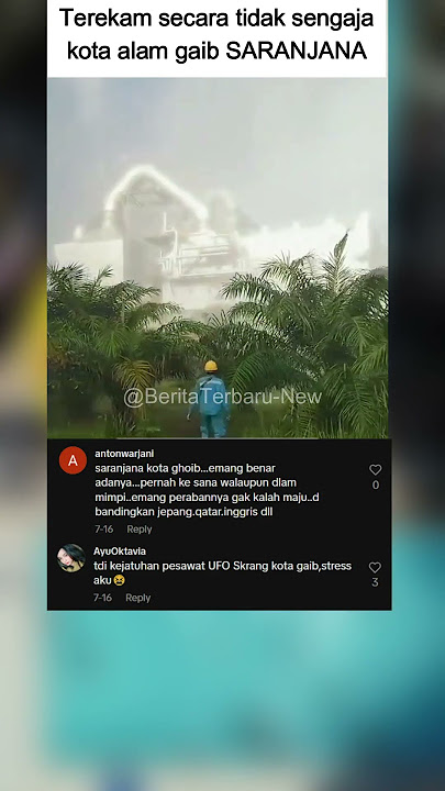 Kota Gaib Saranjana beneran ada gak sih guys ??🤔#saranjana #update #misteri #kota #gaib