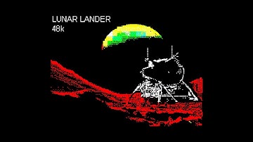 LUNAR LANDER (2023) ZX Spectrum
