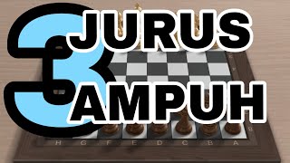 Ringkasan 3 Video's JEBAKAN CATUR Ampuh DIPOSISI yang sering dijumpai diawal permainan