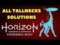 ALL TALLNECKS HORIZON FORBIDDEN WEST (WITH TIMESTAMP)