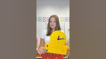Try this hands-on method of telling time! ⏰