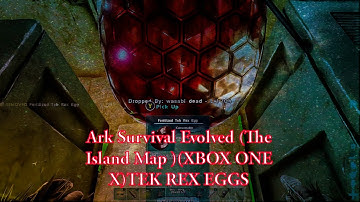 Ark Survival Evolved (The Island Map )(XBOX ONE X)TEK REX EGGS
