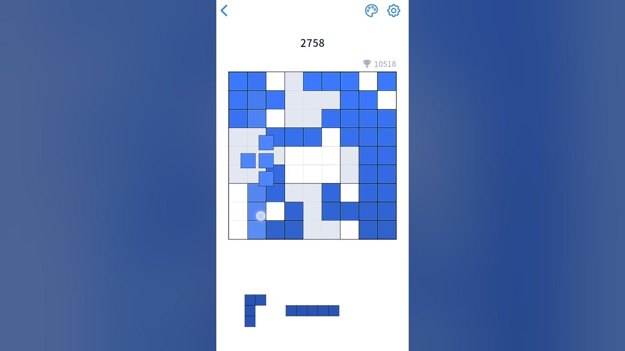 BlockuDoku Gameplay (score 5692) YouTube