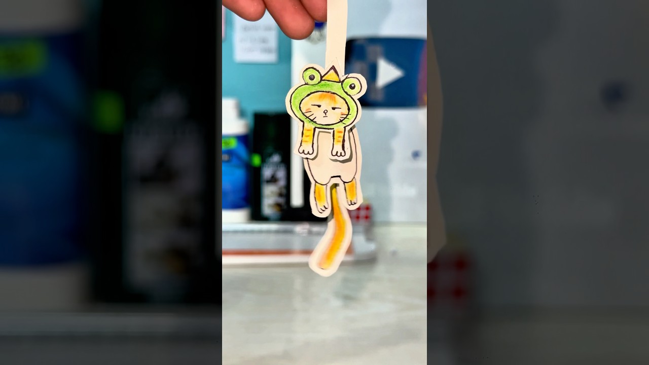 DIY Moving character With paper 😱 