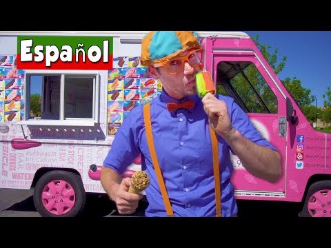 Blippi Español Visita un Camión de Helados | Matemáticas y Sumas Simples para Niños