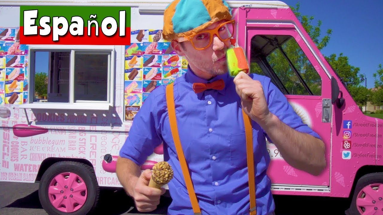 Blippi Español Visita un Camión de Helados | Matemáticas y Sumas Simples para Niños