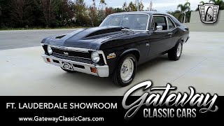 1971 Chevrolet Nova Ss 396375 Hp Gateway Clic Cars Of Ft. Lauderdale