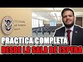 PRACTICA DE EXAMEN DE CIUDADANIA AMERICANA DESDE LA SALA DE ESPERA, N-400, PREGUNTAS PERSONALES.