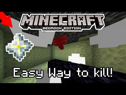 How to Kill Wither Boss Easily! [Minecraft Bedrock Edition 1.17]
