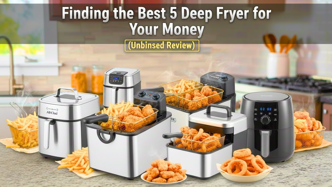 Пять лучших фритюрниц 2025 года: полное руководство по покупке и обзоры