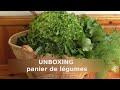 "Unboxing" de mon panier de légumes