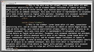 030 creating a page layout with floats | Computer Monk 🔴