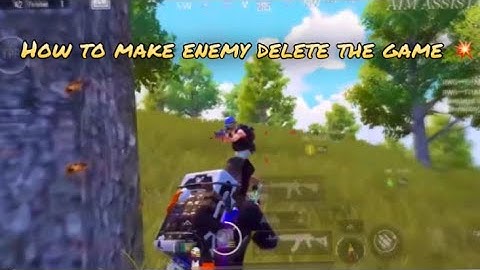 How to Make Enemy delete the Game🔥