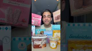 trying every ice cream item from Aldi