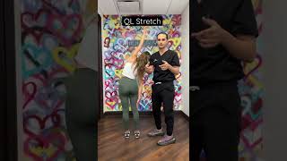 Ql Quadratus Lumborum Stretch By Beverly Hills Best Chiropractor Low Back Pain Scoliosis Exercise