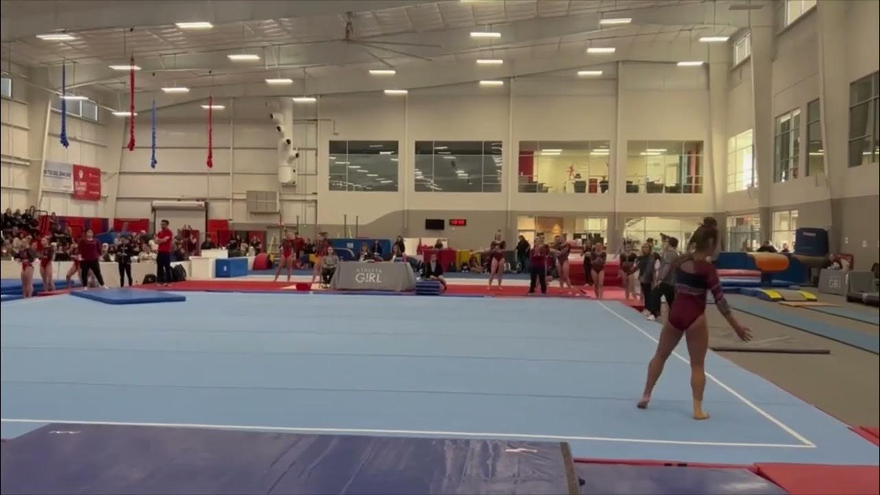 Haylee Hardin c/o 2024 USAG 2022 Texas State Meet level 10 FX 1st