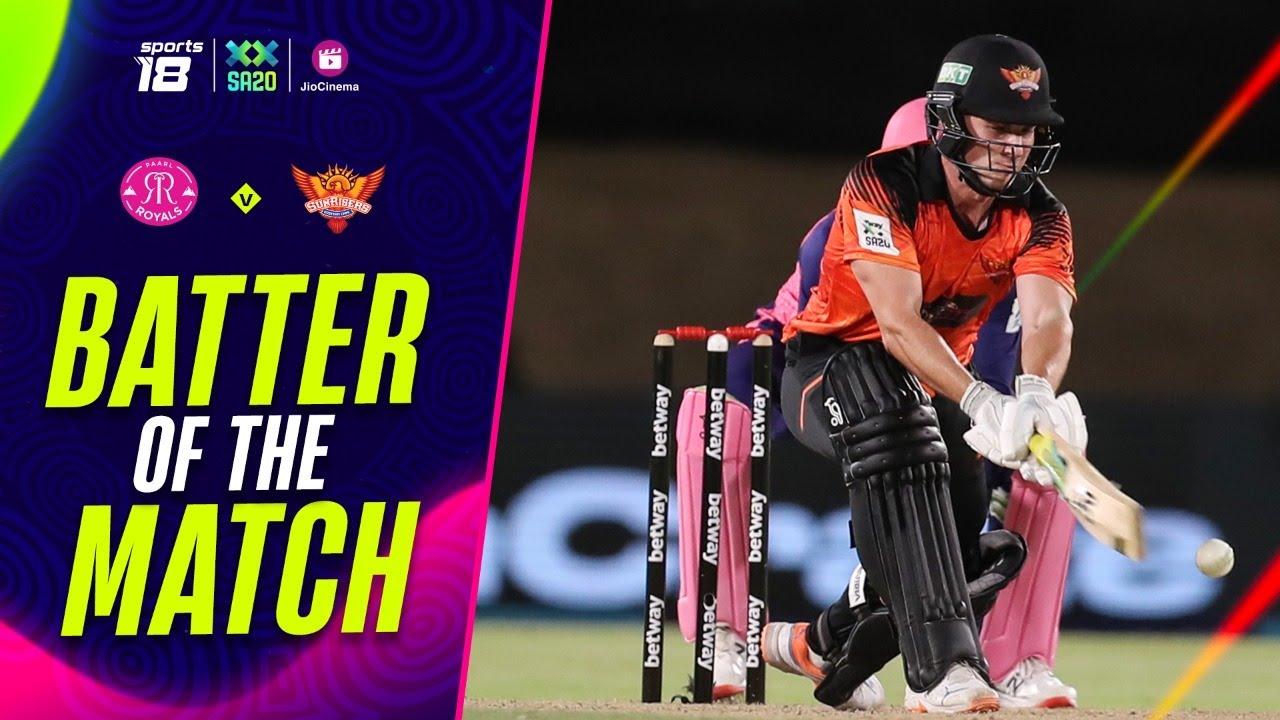 Top Batter Jordan Hermann Paarl Royals vs Sunrisers Eastern Cape