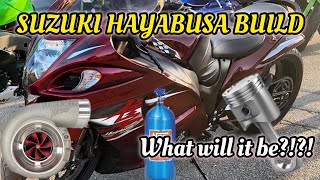Building a race Suzuki Hayabusa | first ever in the United States!| NEW SPONSOR 🚨