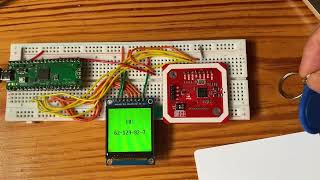 PN532 RFID Module with Raspberry Pi Pico and MicroPython