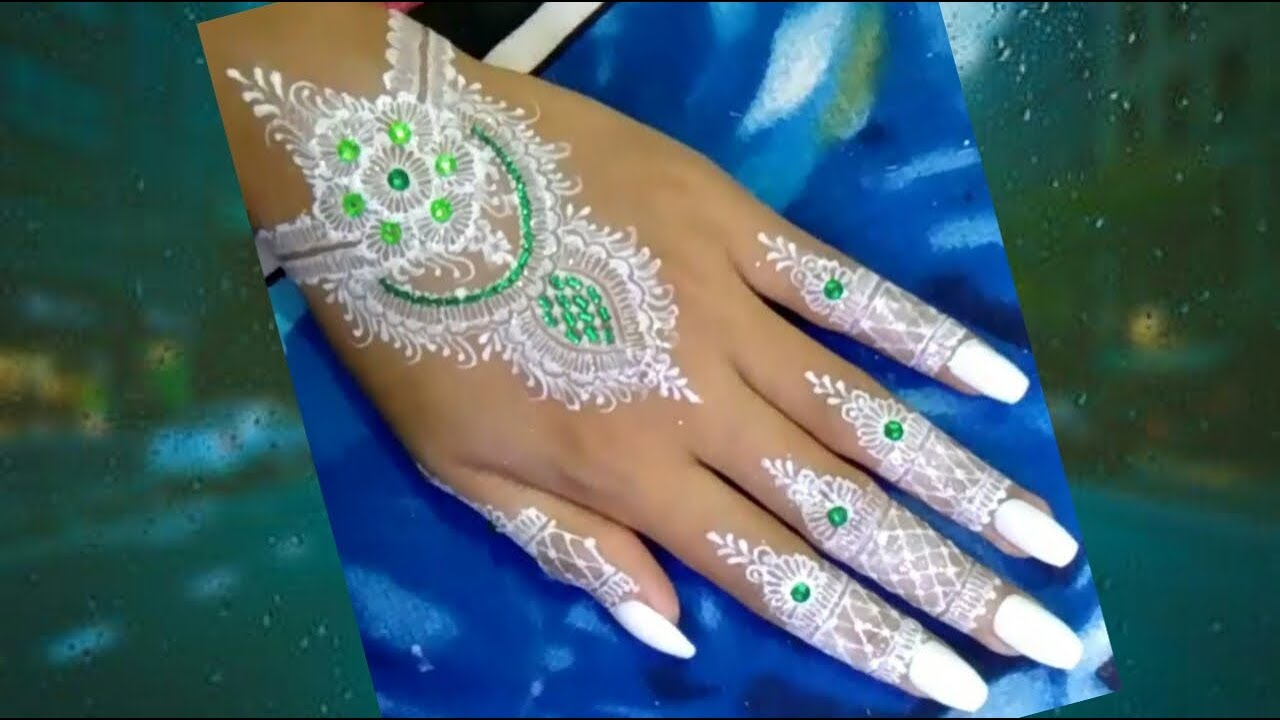 Henna Pengantin White Henna YouTube