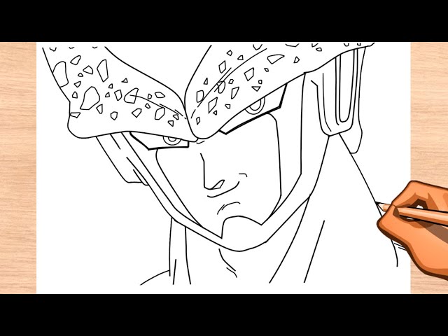 How Perfect Cell How To Draw Perfect Cell