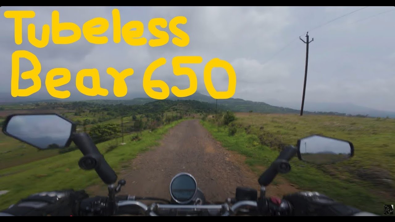 My Royal Enfield Bear650 2025 - A Tubeless setup