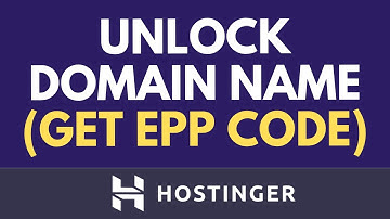 How to Unlock a Domain Name on Hostinger and Get the EPP Code (Step-by-Step Tutorial)