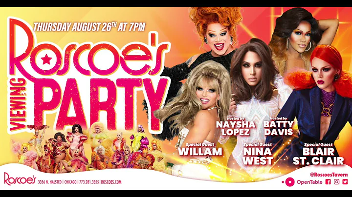 Blair St. Clair, Willam & Nina West: Roscoe's RPDR...