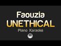 Faouzia UNETHICAL Karaoke
