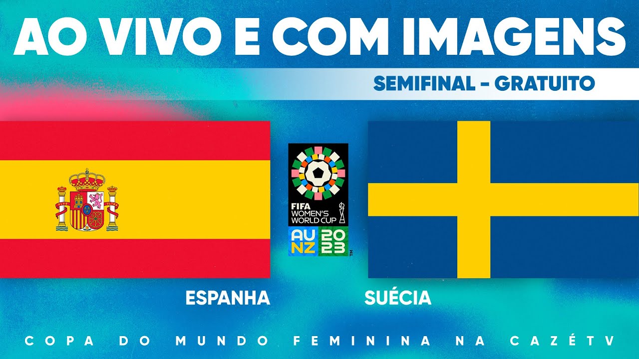 JOGO COMPLETO: ESPANHA X SUÉCIA, SEMIFINAL