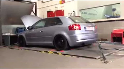 Audi A3 3.2 kit turbo Dyno