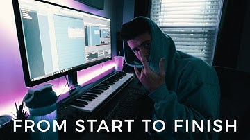 MAKING AN ENTIRE BEAT FROM START TO FINISH *unedited*