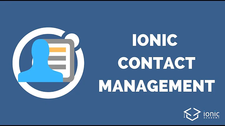 Ionic 4 Native Contact Management (Call, SMS)