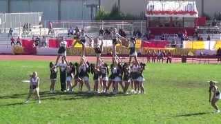11-15-2014 CAPUCHINO HS JV & VARSITY CHEER SQUAD HALFTIME PERFORMANCE (1)
