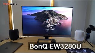 BenQ EW3280U 32-Inch 4K HDR Monitor Review - Great for MacBook