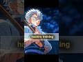 Hashira's trening Muichiro vs obanai fight #anime #animeedit #trendingshorts