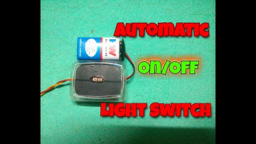 Automatic On Off Light Switch..Simple Automatic On Off Switch Circuit...Make It At Your Home..