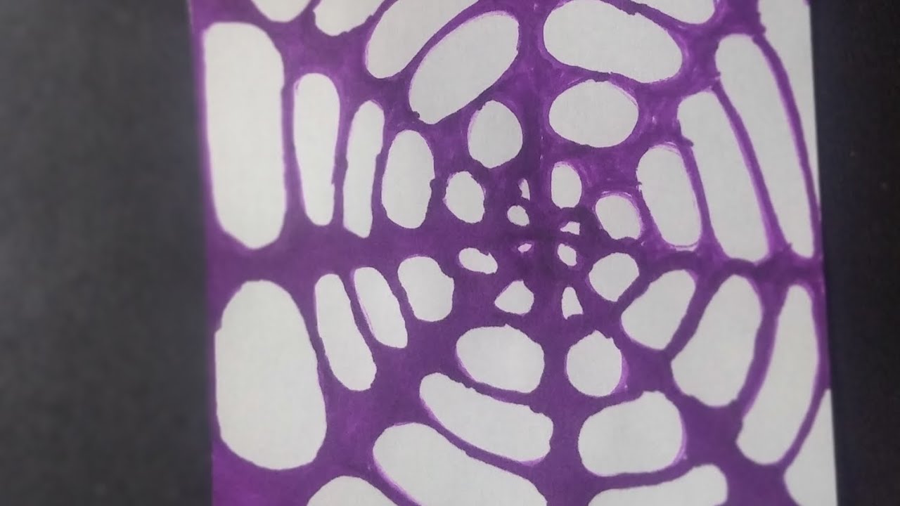 Drawing a pattern #art #artandcraft #treedraw - YouTube