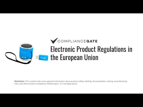 Electronic Product Regulations in the European Union